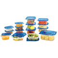 30-Piece Set: Food Storage Set with Blue Lids by DailySale