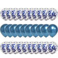 30-Pieces: Colorful Paper Latex Balloon Party Supplies by DailySale