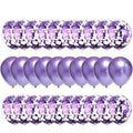 30-Pieces: Colorful Paper Latex Balloon Party Supplies by DailySale