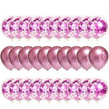 30-Pieces: Colorful Paper Latex Balloon Party Supplies by DailySale