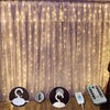 300 LED Curtain Fairy Lights