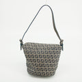 Fendi FF Zucchino Blue Bucket Shoulder Bag #3001 by Bolt Boutique