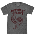 Sriracha Awesome Sauce T-Shirt - Gray by Tee Luv