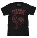 Sriracha Awesome Sauce T-Shirt - Black by Tee Luv