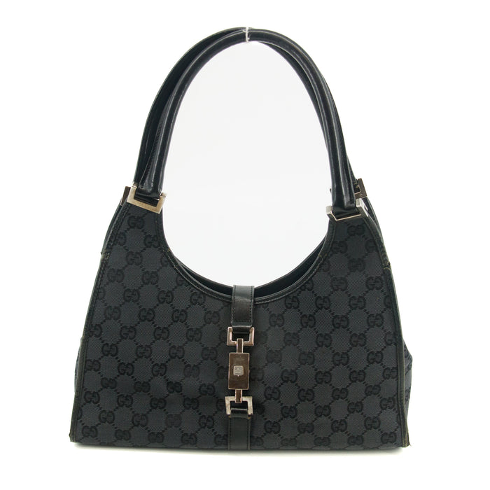 Gucci GG Black Supreme Jackie Shoulder Bag #3003 by Bolt Boutique