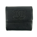 Chanel CC Timeless Black Caviar Compact Wallet #3005 by Bolt Boutique