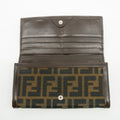Fendi FF Brown Zucca Long Wallet #3006 by Bolt Boutique