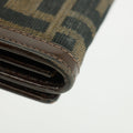 Fendi FF Brown Zucca Long Wallet #3006 by Bolt Boutique