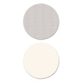 Alera Reversible Laminate Table Top, Round, 35.5" Diameter, White/Gray