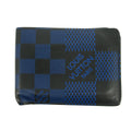 Louis Vuitton Damier Infni Blue & Black Bifold Wallet #3007 by Bolt Boutique