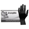 HOSPECO ProWorks GrizzlyNite Nitrile Gloves, Black, Small, 1000/CT