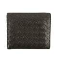 Bottega Veneta Brown Woven Leather Bifold Wallet #3009 by Bolt Boutique