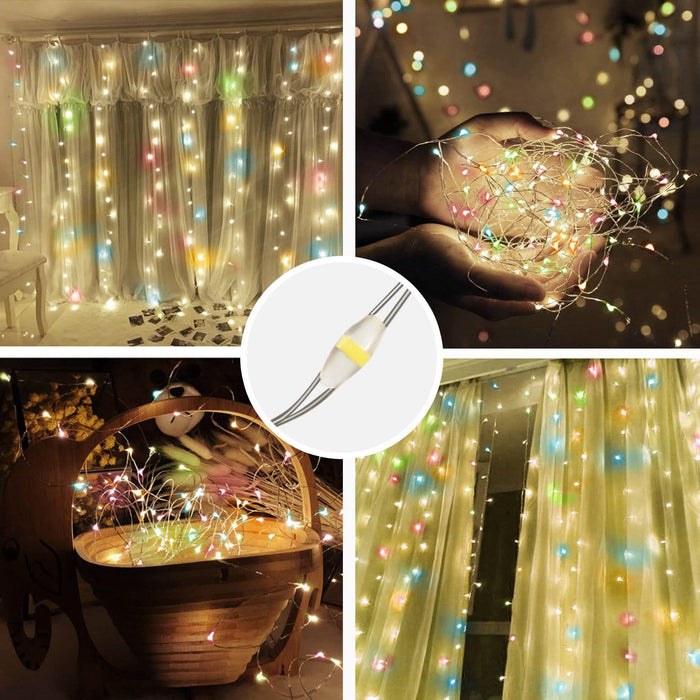 300LED USB RGB Color Waterproof String Lights with Remote Control by DailySale