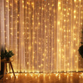 300LED Warm White Starry Fairy String Curtain Light by DailySale