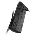 APC Performance SurgeArrest Power Surge Protector, 11 AC Outlets/2 USB Ports, 8 ft Cord, 2,880 J, Black