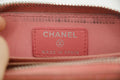 Chanel CC Lambskin Quilted Pink Compact Zip Wallet #3011 by Bolt Boutique