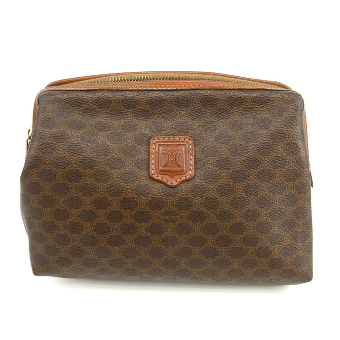 Celine Paris Brown Macadam Pouch #3012 by Bolt Boutique