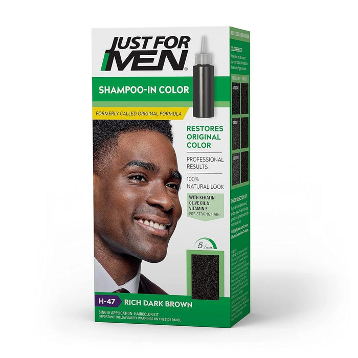 Just For Men Rich Dark Brown H 47 Shampoo In Color by Pasteur Pharmacy