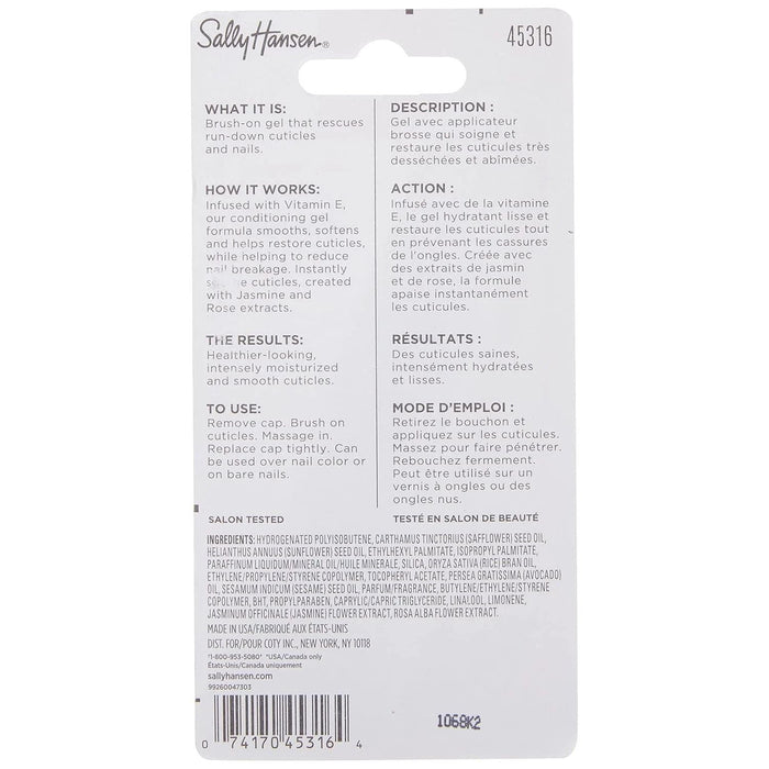 Sally Hansen Nail Treatment 45316 Cuticle Rehab - 0.29 Fl Oz by Pasteur Pharmacy