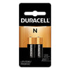 Duracell Specialty Alkaline Battery, N, 1.5 V, 2/Pack