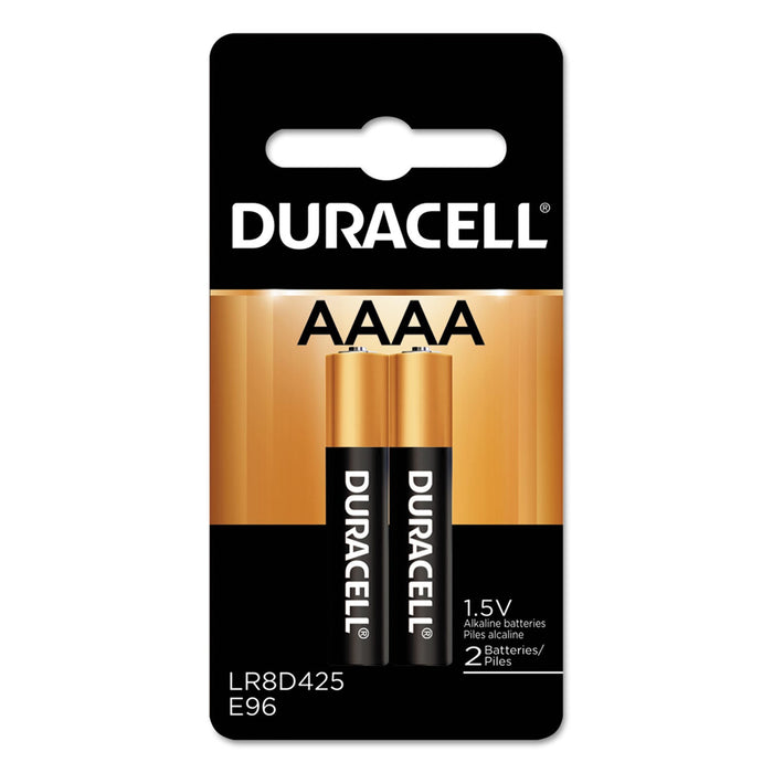 Duracell Specialty Alkaline AAAA Batteries, 1.5 V, 2/Pack