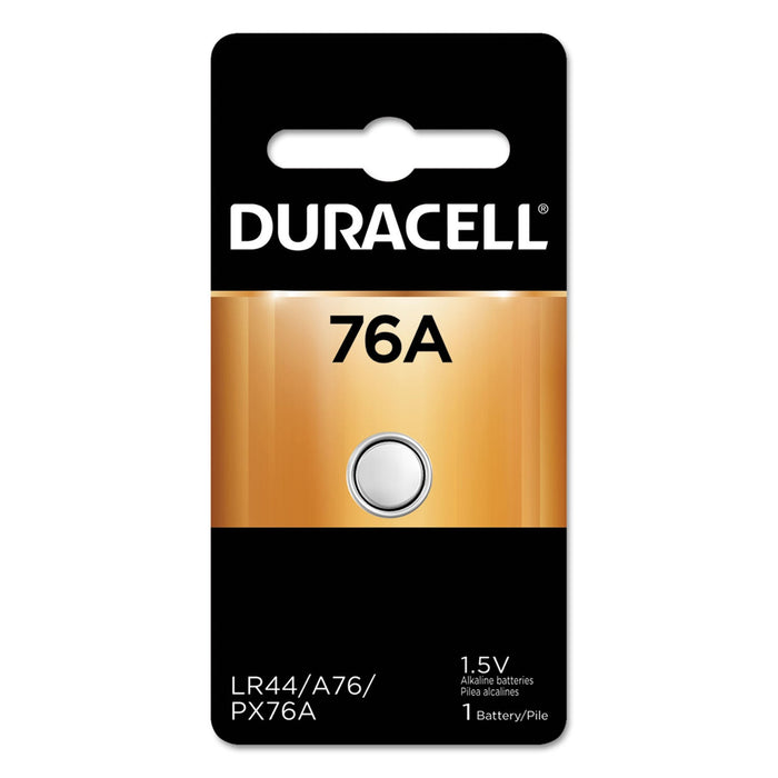 Duracell Specialty Alkaline Battery, 76/675, 1.5 V