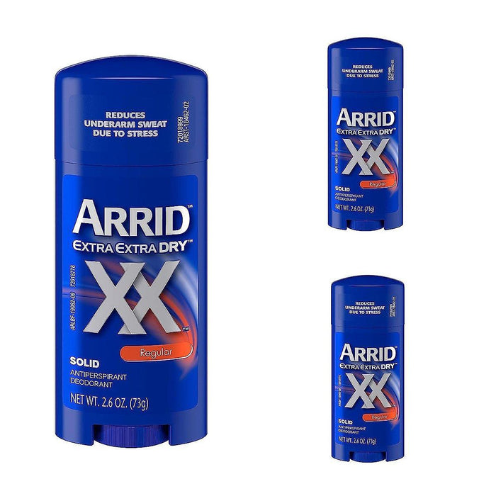 Arrid XX Extra Extra Dry Antiperspirant Deodorant Solid - Regular, 2.6 oz Stick by Pasteur Pharmacy