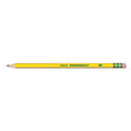 Ticonderoga Pre-Sharpened Pencil, HB (#2), Black Lead, Yellow Barrel, Dozen