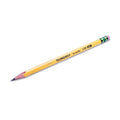Ticonderoga Tri-Write Triangular Pencil, HB (#2), Black Lead, Yellow Barrel, Dozen