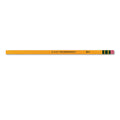 Ticonderoga Pencils, HB (#2), Black Lead, Yellow Barrel, 96/Pack