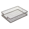 Universal Vintage Wire Mesh Letter Tray, 1 Section, Letter Size Files, 10.13" x 13.5" x 2.5", Vintage Bronze