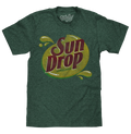 Sun Drop Soda Logo T-Shirt - Green by Tee Luv