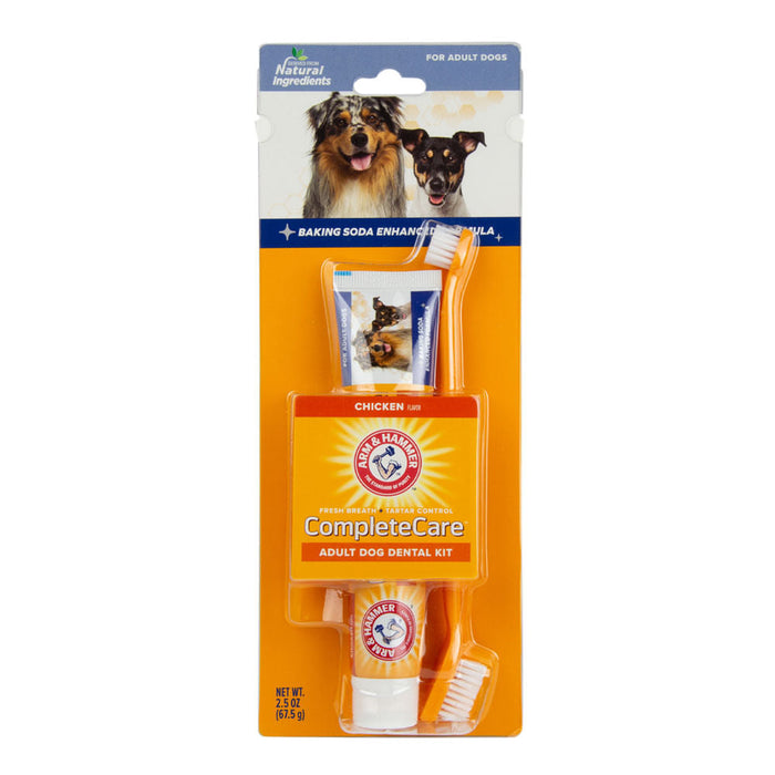 Arm & Hammer Complete Care Adult Dog Dental Kit 2.5oz/2ct by Pasteur Pharmacy
