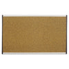 Quartet ARC Frame Cork Cubicle Board, 14 x 24, Tan, Aluminum Frame