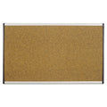 Quartet ARC Frame Cork Cubicle Board, 14 x 24, Tan, Aluminum Frame