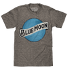 Blue Moon Color Logo T-Shirt - Gray
