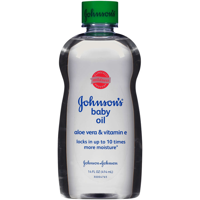 Johnson's Baby Oil With Aloe Vera & Vitamin E - 14 Fl Oz by Pasteur Pharmacy
