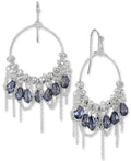 Style and Co Bead, Stone and Chain Chandelier Earrings by Vanessa Jane