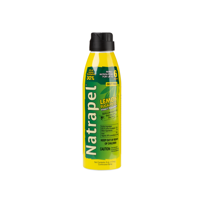 Natrapel Lemon Eucalyptus Insect Repellent Spray 6 Oz by Pasteur Pharmacy