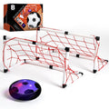 The Black Series Game Hover LED Air Soccer Ball Set with 2 Goals, One Size by Vanessa Jane