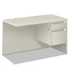 HON 38000 Series Return Pedestal, Box/File, 26.38w x 50.38d x 31.38h, Right, Silver/Light Gray