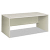 HON 38000 Series Desk Shell, 72" x 36" x 30", Light Gray/Silver