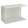 HON 38000 Series Return Shell, Left, 31.75w x 53.19d x 3.75h, Silver Mesh/Light Gray