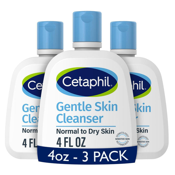 Cetaphil Face Wash, Hydrating Gentle Skin Cleanser For Dry To Normal Sensitive Skin, NEW - 4 Oz by Pasteur Pharmacy