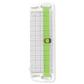 Westcott CarboTitanium Personal Trimmer, 10 Sheets, 12" Cut Length, Plastic Base, 6.88 x 12