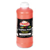 Prang Ready-to-Use Tempera Paint, Orange, 16 oz Dispenser-Cap Bottle