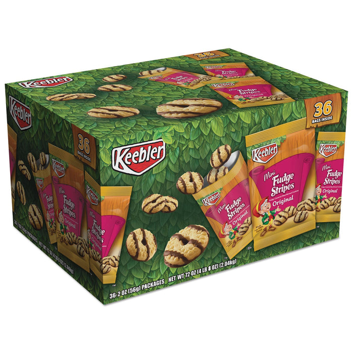 Keebler Mini Cookie Snack Packs, Cookie Variety, Box, 72 oz