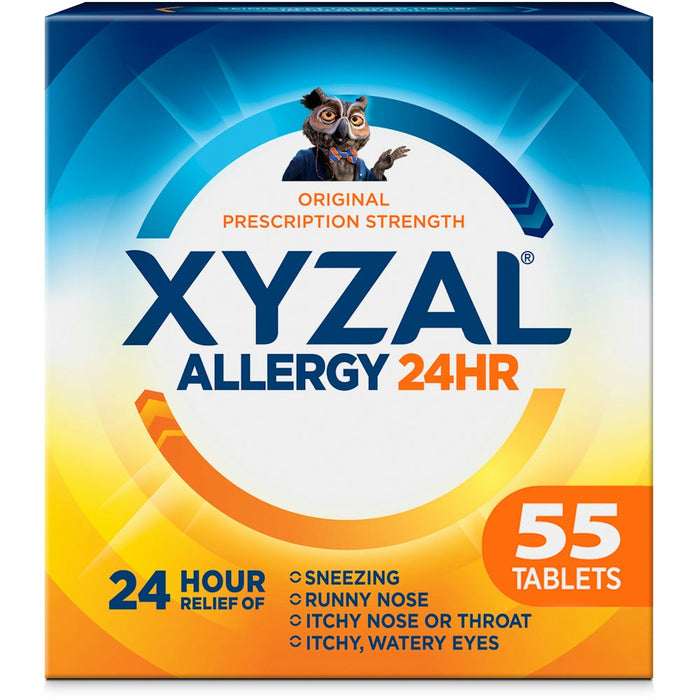 Xyzal Allergy, Original Prescription Strength, 5 Mg, 24hr, Tablets by Pasteur Pharmacy