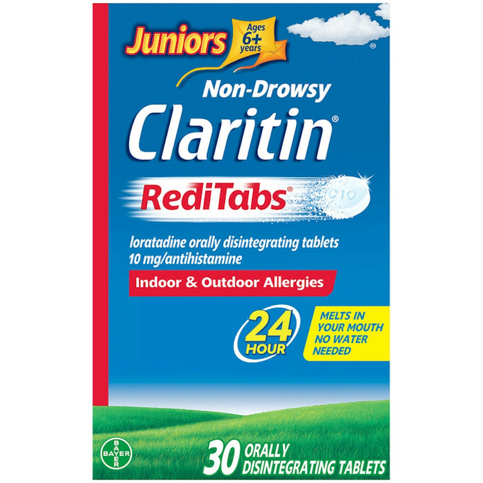 Claritin RediTabs Disintegrating Tablets, Juniors, Ages 6+ Years by Pasteur Pharmacy