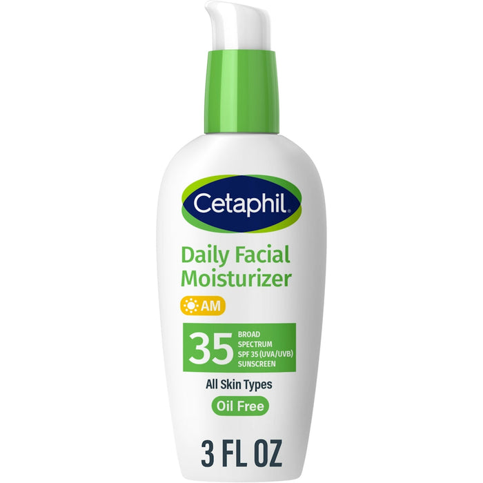 Cetaphil Daily Facial Moisturizer SPF 35 - Oil-Free Lotion, 3 fl oz by Pasteur Pharmacy